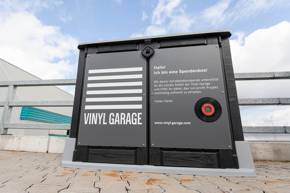 Die Sammelbox für alte Schallplatten