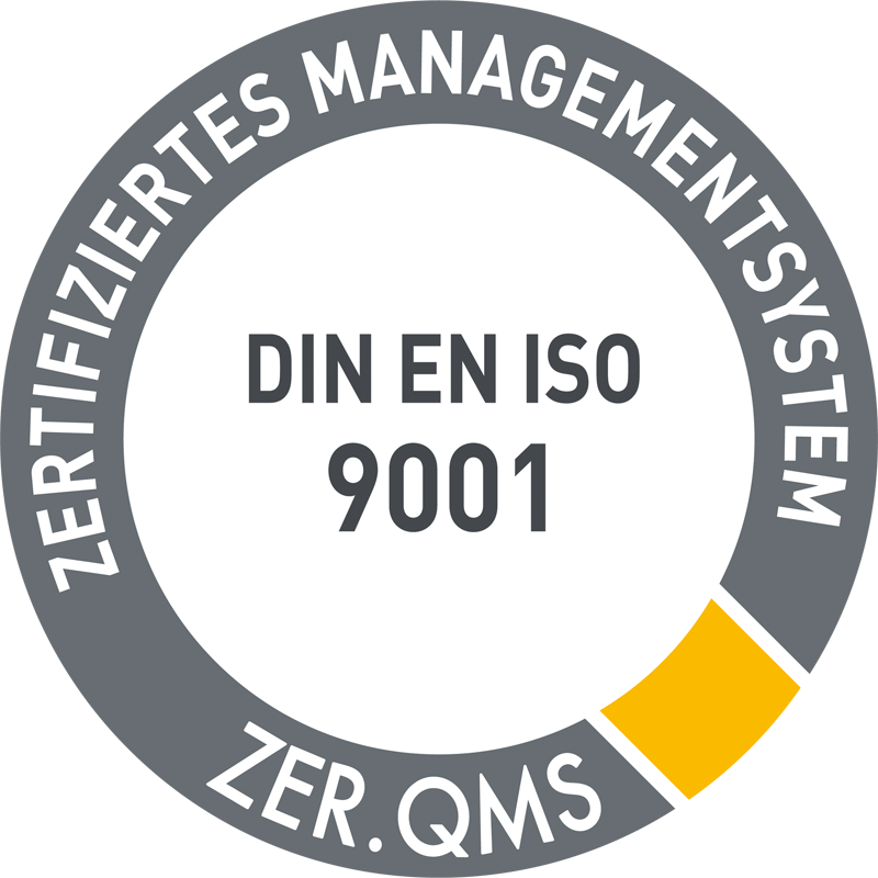 Zertifizierung nach ISO 9001